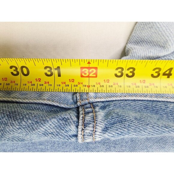 Universal Thread Size 16R Women 32" Inseam Two Tone Blue Mid Rise 90's Baggy NWT - Picture 12 of 15